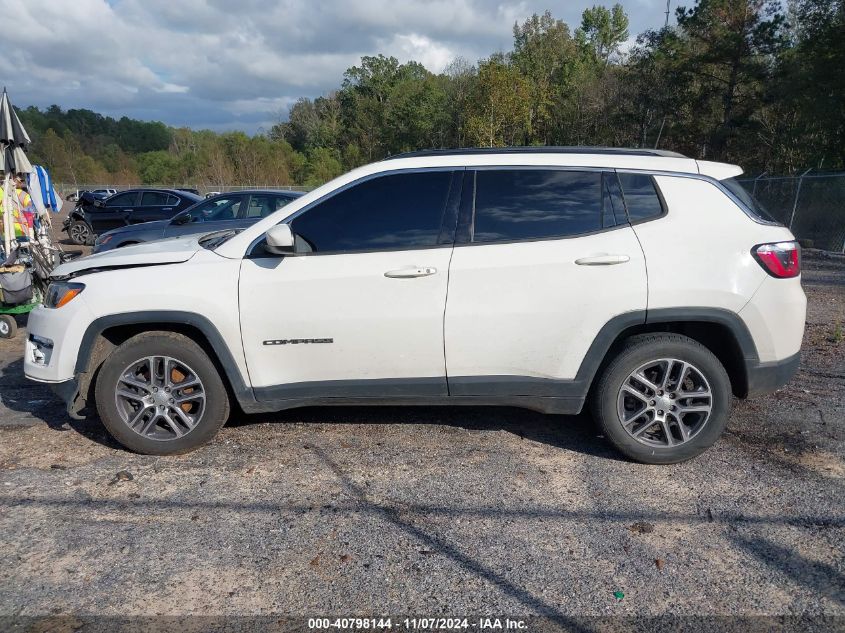 2019 Jeep Compass Sun And Wheel Fwd VIN: 3C4NJCBB0KT832382 Lot: 40798144