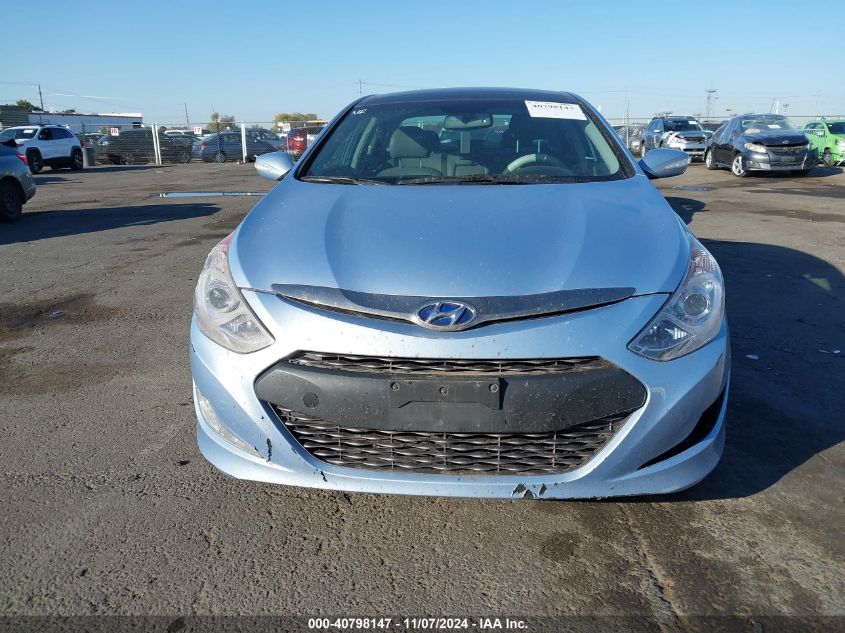 2013 Hyundai Sonata Hybrid Limited VIN: KMHEC4A42DA071427 Lot: 40798147