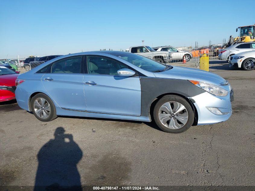 2013 Hyundai Sonata Hybrid Limited VIN: KMHEC4A42DA071427 Lot: 40798147