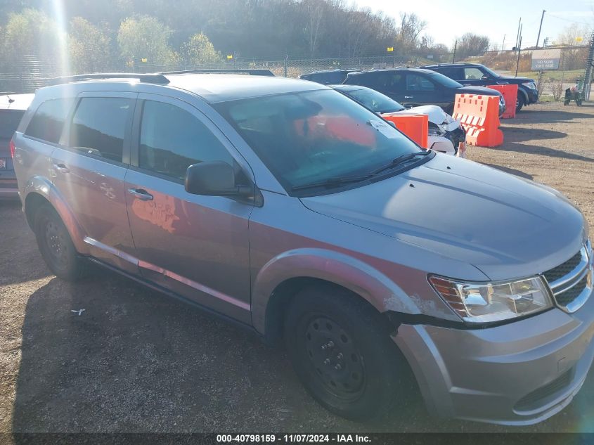 2018 Dodge Journey Se VIN: 3C4PDCAB8JT524456 Lot: 40798159