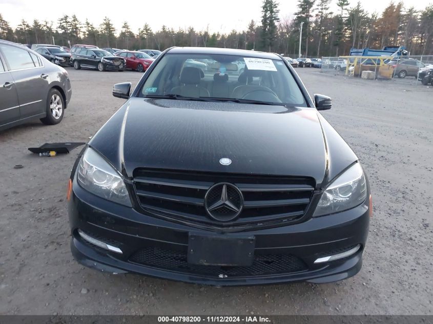 2011 Mercedes-Benz C 300 Luxury 4Matic/Sport 4Matic VIN: WDDGF8BB8BR179273 Lot: 40798200