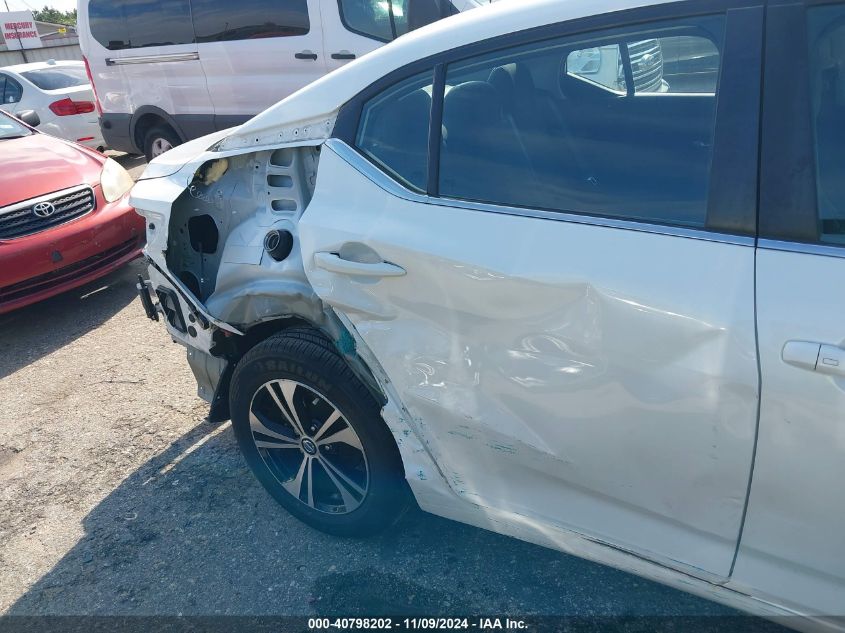 2022 Nissan Sentra Sv Xtronic Cvt VIN: 3N1AB8CV7NY274493 Lot: 40798202