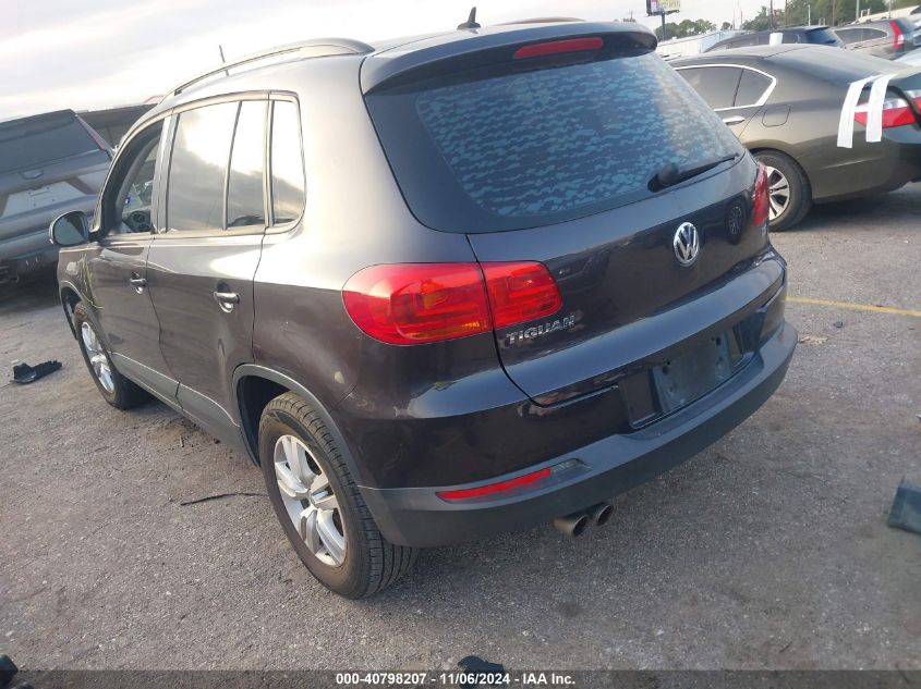 2016 VOLKSWAGEN TIGUAN S - WVGAV7AX7GW566461