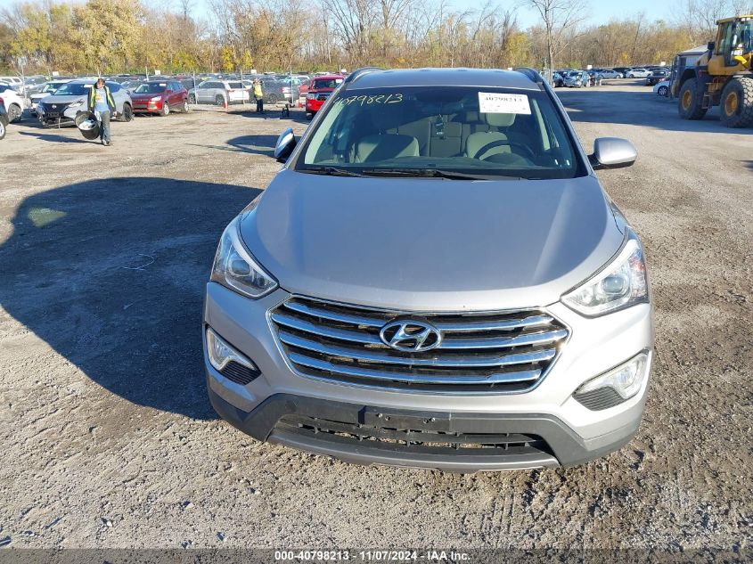 2013 Hyundai Santa Fe Gls VIN: KM8SMDHF7DU015067 Lot: 40798213