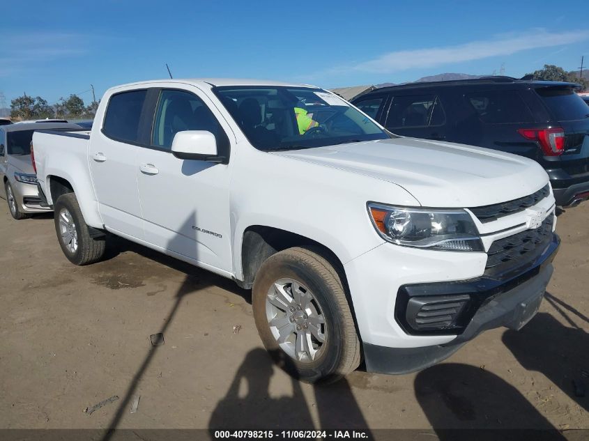 2021 Chevrolet Colorado 2Wd Short Box Lt VIN: 1GCGSCEA2M1196776 Lot: 40798215