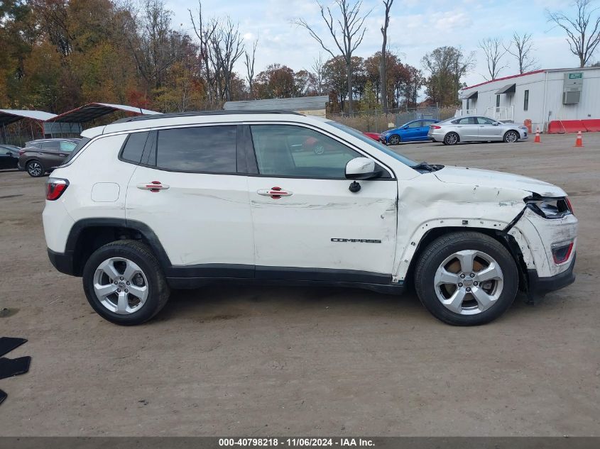 2019 Jeep Compass Latitude 4X4 VIN: 3C4NJDBB3KT678367 Lot: 40798218