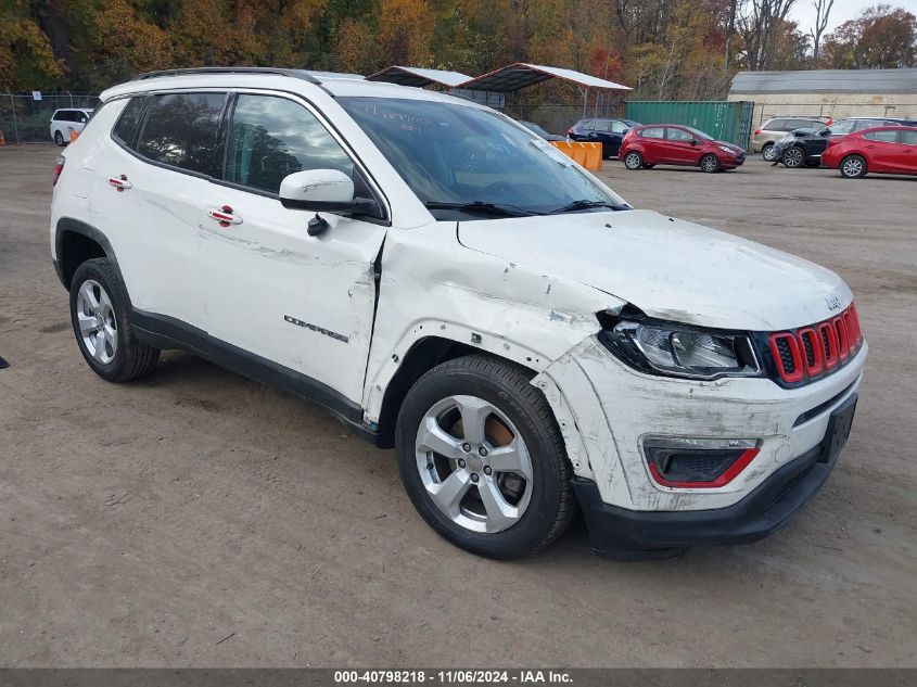 2019 Jeep Compass Latitude 4X4 VIN: 3C4NJDBB3KT678367 Lot: 40798218