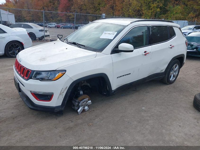 2019 Jeep Compass Latitude 4X4 VIN: 3C4NJDBB3KT678367 Lot: 40798218