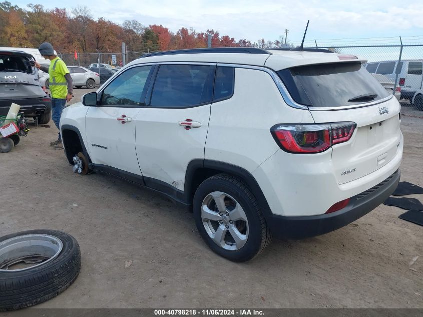 2019 Jeep Compass Latitude 4X4 VIN: 3C4NJDBB3KT678367 Lot: 40798218