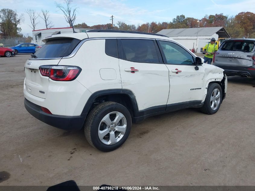 2019 Jeep Compass Latitude 4X4 VIN: 3C4NJDBB3KT678367 Lot: 40798218