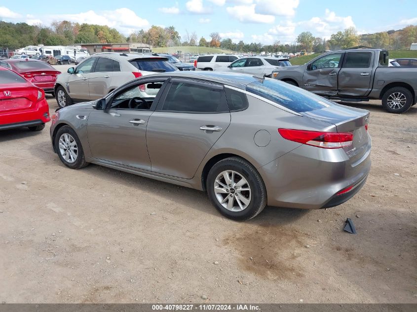 2016 Kia Optima Lx VIN: 5XXGT4L35GG014696 Lot: 40798227