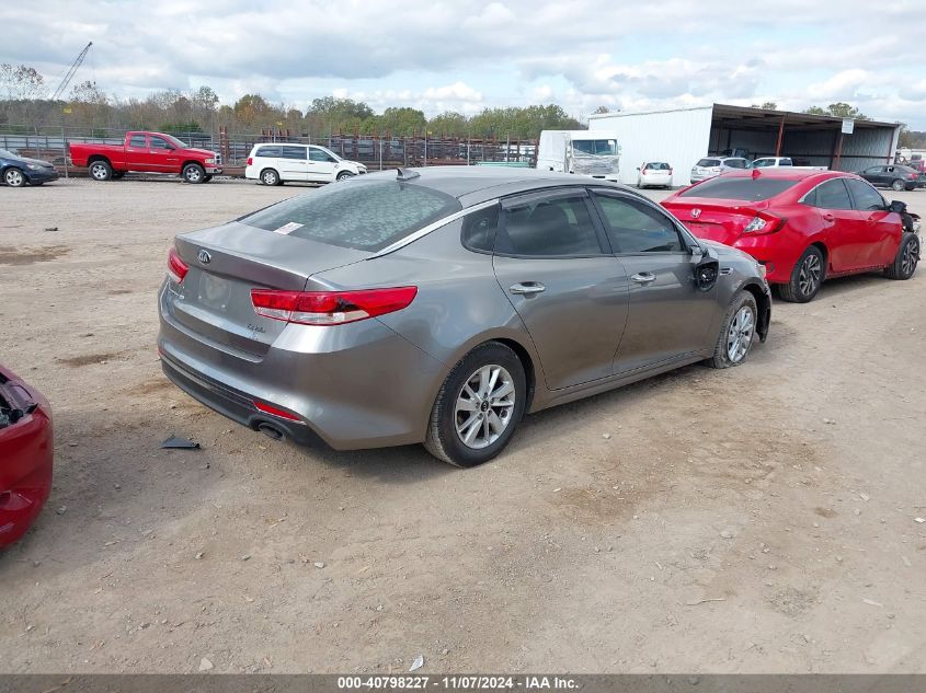 2016 Kia Optima Lx VIN: 5XXGT4L35GG014696 Lot: 40798227