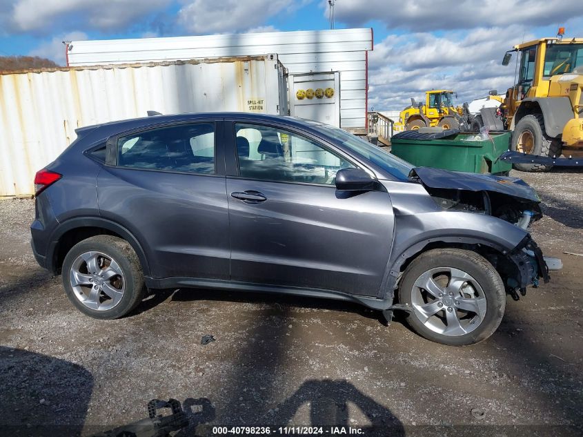 2021 Honda Hr-V Awd Lx VIN: 3CZRU6H39MM709942 Lot: 40798236