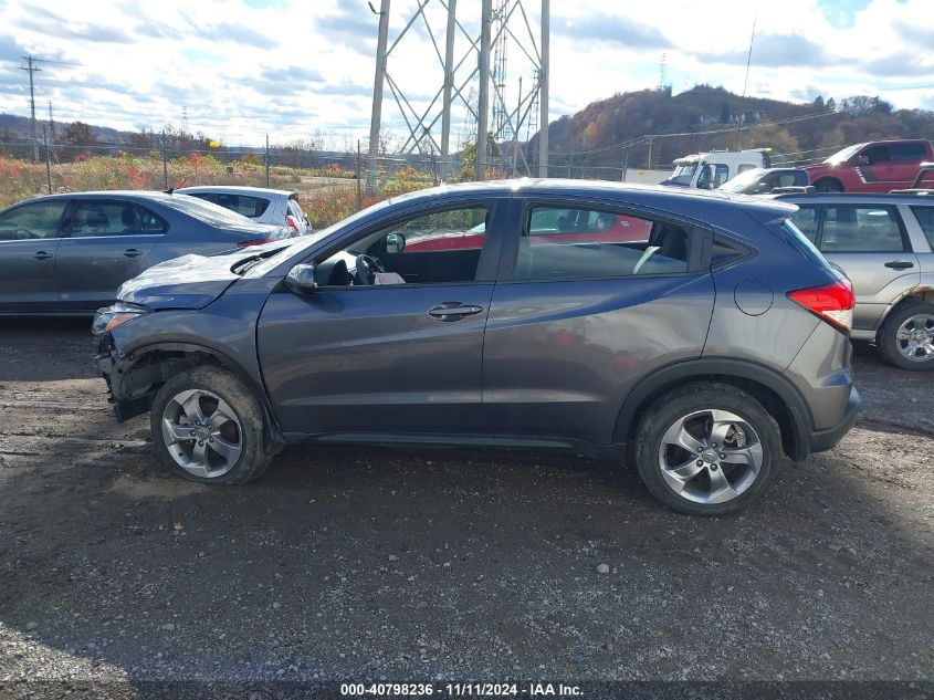 2021 Honda Hr-V Awd Lx VIN: 3CZRU6H39MM709942 Lot: 40798236