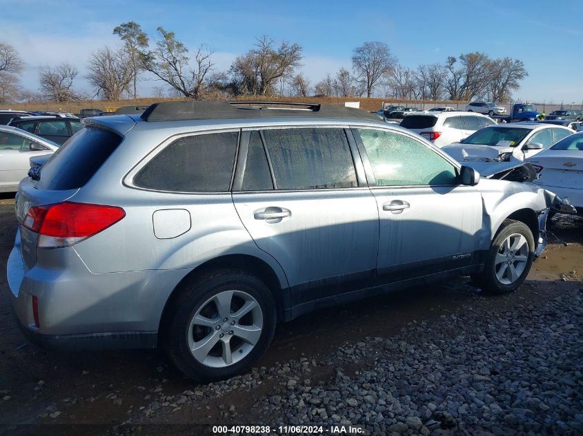 2013 Subaru Outback 2.5I Premium VIN: 4S4BRBGCXD3245382 Lot: 40798238