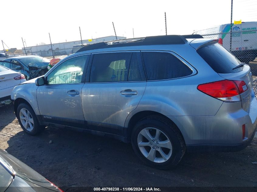 2013 Subaru Outback 2.5I Premium VIN: 4S4BRBGCXD3245382 Lot: 40798238