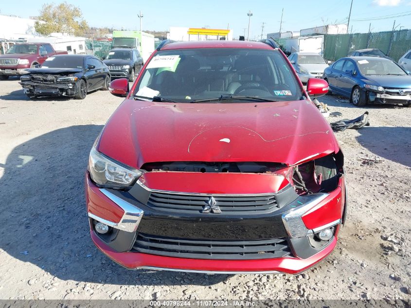 2016 Mitsubishi Outlander Sport 2.4 Sel VIN: JA4AR4AW4GZ050467 Lot: 40798244