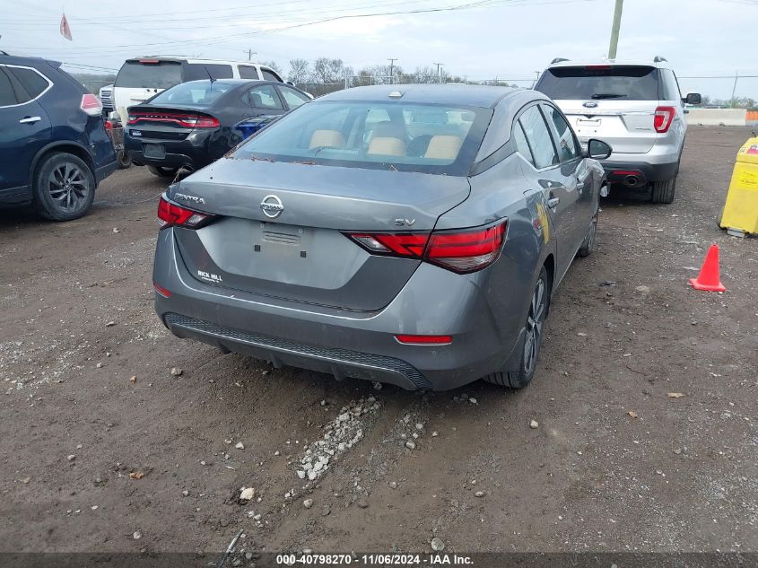 2020 Nissan Sentra Sv Xtronic Cvt VIN: 3N1AB8CV2LY296334 Lot: 40798270