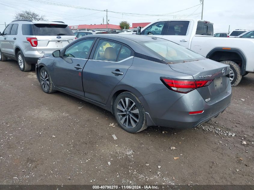 2020 Nissan Sentra Sv Xtronic Cvt VIN: 3N1AB8CV2LY296334 Lot: 40798270