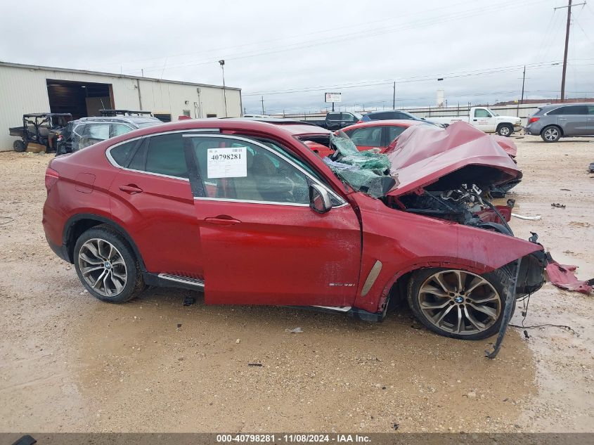 2018 BMW X6 Sdrive35I VIN: 5UXKU0C52J0G80619 Lot: 40798281