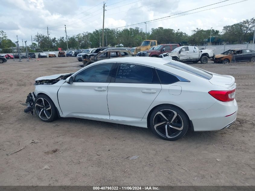 2018 Honda Accord Sport 2.0T VIN: 1HGCV2F32JA046485 Lot: 40798322