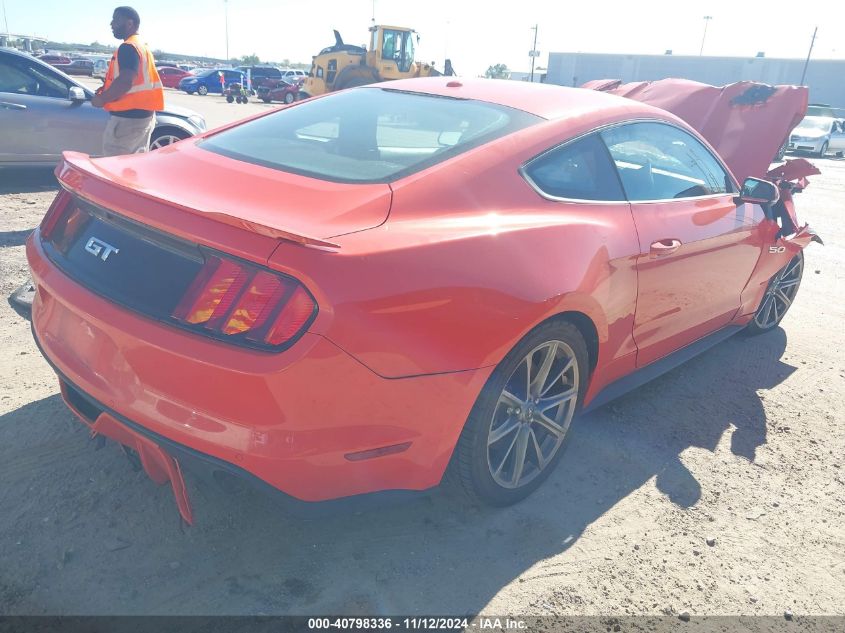 VIN 1FA6P8CF0F5430858 2015 Ford Mustang, Gt Premium no.4