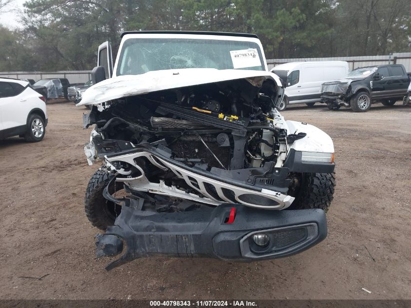 2020 Jeep Gladiator Rubicon 4X4 VIN: 1C6JJTBGXLL134134 Lot: 40798343