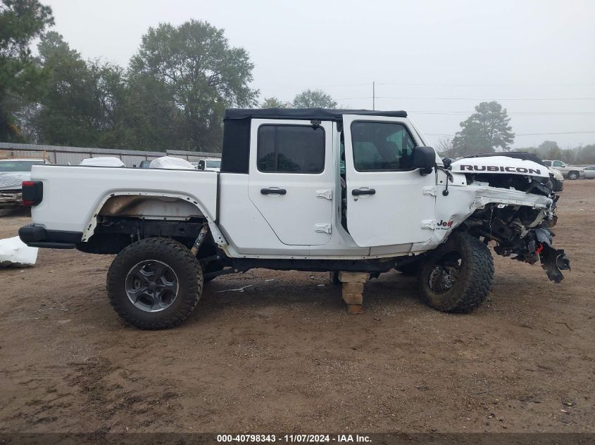 2020 Jeep Gladiator Rubicon 4X4 VIN: 1C6JJTBGXLL134134 Lot: 40798343