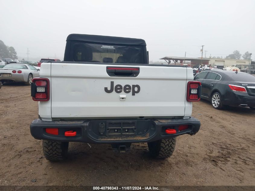 2020 Jeep Gladiator Rubicon 4X4 VIN: 1C6JJTBGXLL134134 Lot: 40798343