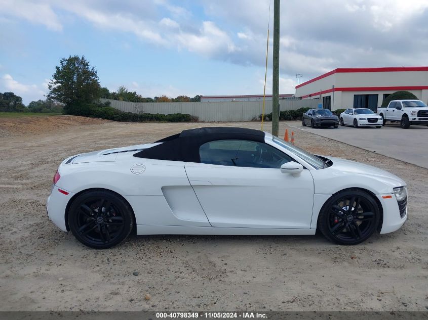 2014 Audi R8 5.2 VIN: WUASNAFGXEN001674 Lot: 40798349