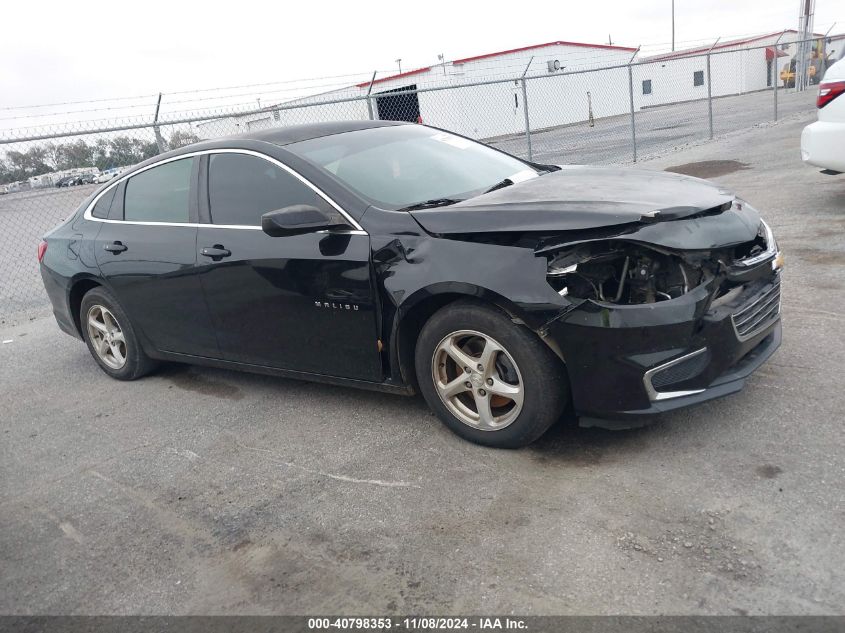 2016 Chevrolet Malibu Ls VIN: 1G1ZB5ST5GF339441 Lot: 40798353