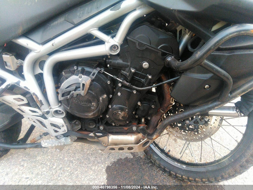 2011 TRIUMPH TIGER 800 VIN: SMTE06BF1BJ494958