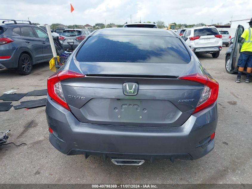 2019 Honda Civic Sport VIN: 19XFC2F80KE009267 Lot: 40798369