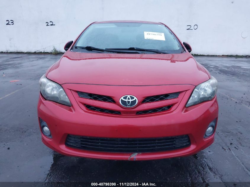 2011 Toyota Corolla S VIN: 2T1BU4EE0BC611535 Lot: 40798398