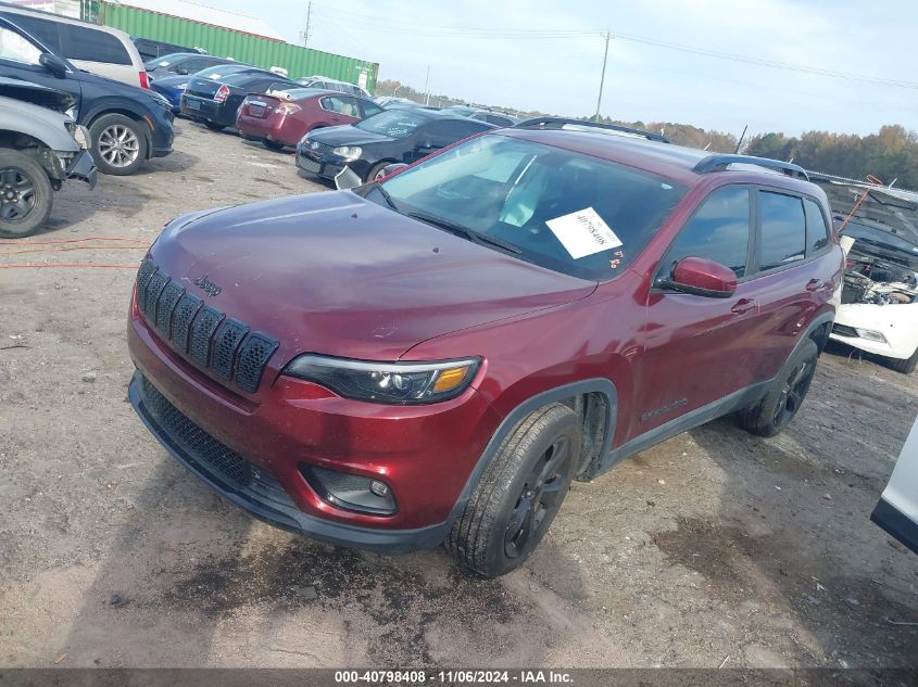 2020 Jeep Cherokee Altitude Fwd VIN: 1C4PJLLB9LD580825 Lot: 40798408