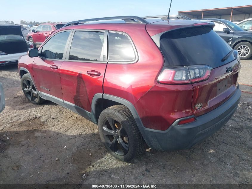 2020 Jeep Cherokee Altitude Fwd VIN: 1C4PJLLB9LD580825 Lot: 40798408