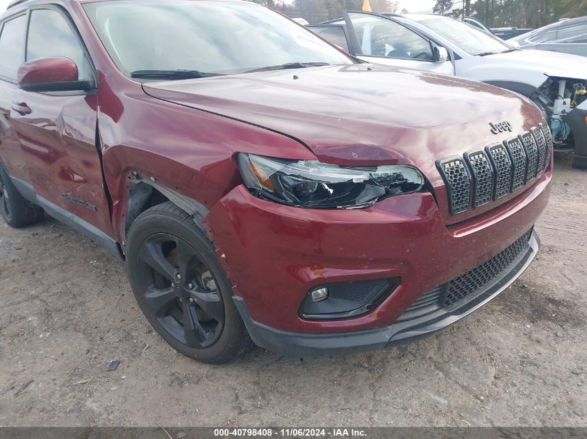 2020 Jeep Cherokee Altitude Fwd VIN: 1C4PJLLB9LD580825 Lot: 40798408