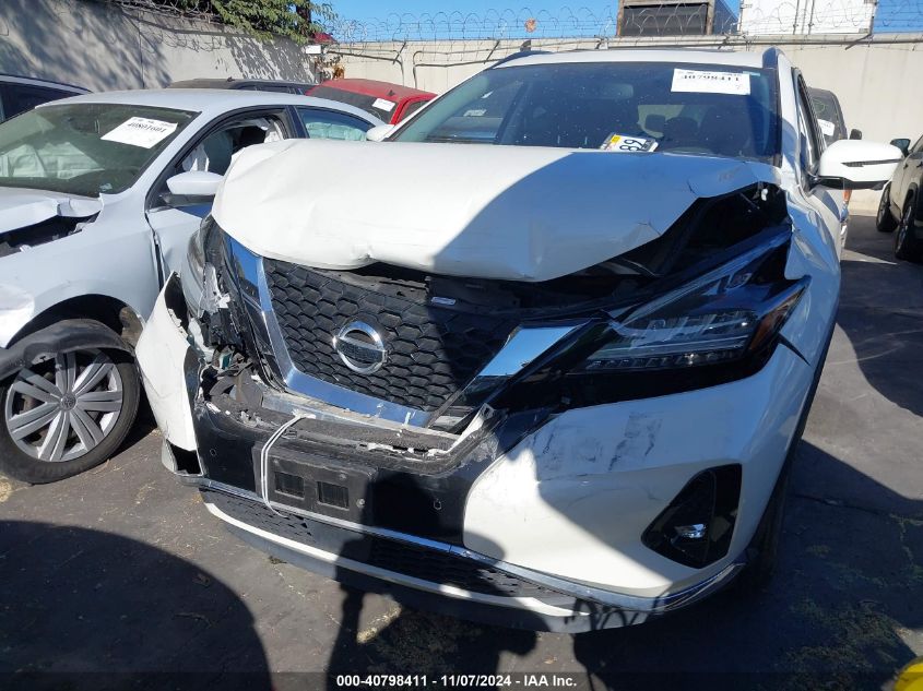 2019 Nissan Murano Sv VIN: 5N1AZ2MJ2KN150296 Lot: 40798411