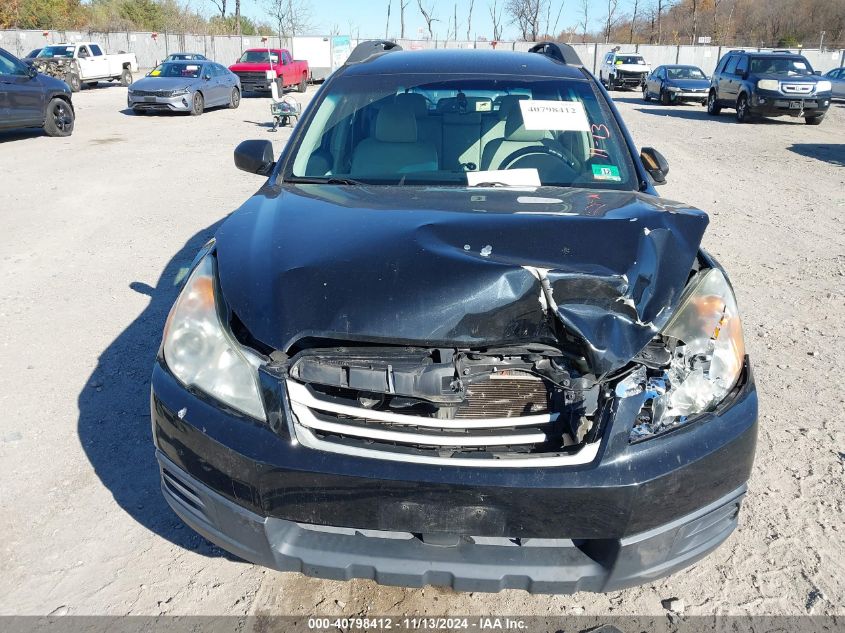 2012 Subaru Outback 2.5I VIN: 4S4BRBACXC3287705 Lot: 40798412