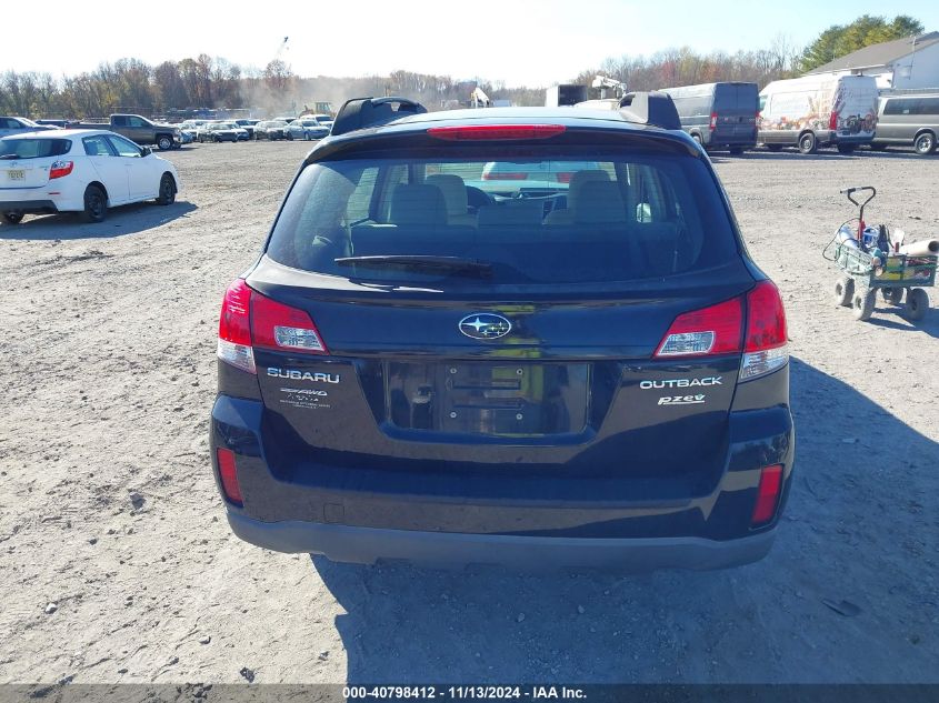 2012 Subaru Outback 2.5I VIN: 4S4BRBACXC3287705 Lot: 40798412