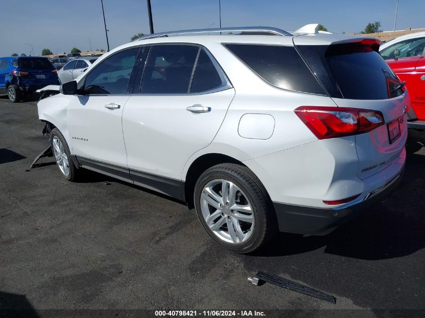 2020 Chevrolet Equinox Fwd Premier 2.0L Turbo VIN: 3GNAXPEX3LS523788 Lot: 40798421