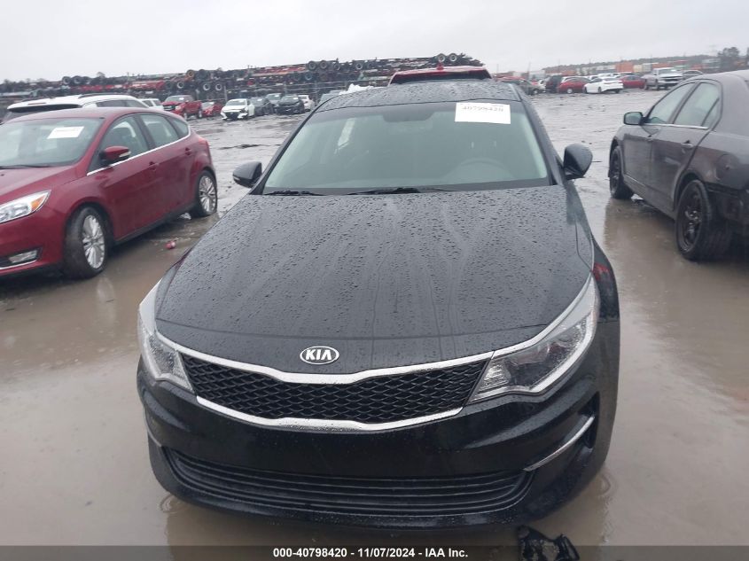 2016 Kia Optima Lx VIN: KNAGT4L39G5111191 Lot: 40798420