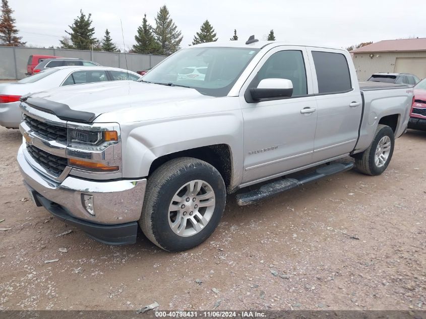 2018 Chevrolet Silverado 1500 1Lt VIN: 3GCUKREC2JG645135 Lot: 40798431