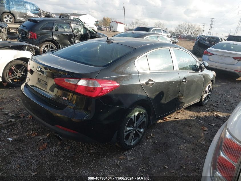 2016 Kia Forte Ex VIN: KNAFX4A83G5506143 Lot: 40798434