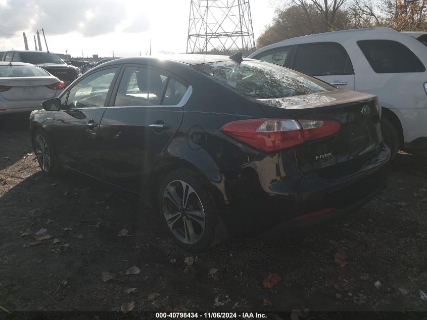 2016 Kia Forte Ex VIN: KNAFX4A83G5506143 Lot: 40798434