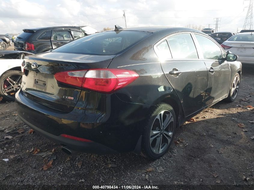 2016 Kia Forte Ex VIN: KNAFX4A83G5506143 Lot: 40798434