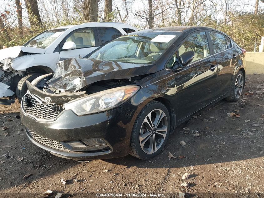 2016 Kia Forte Ex VIN: KNAFX4A83G5506143 Lot: 40798434