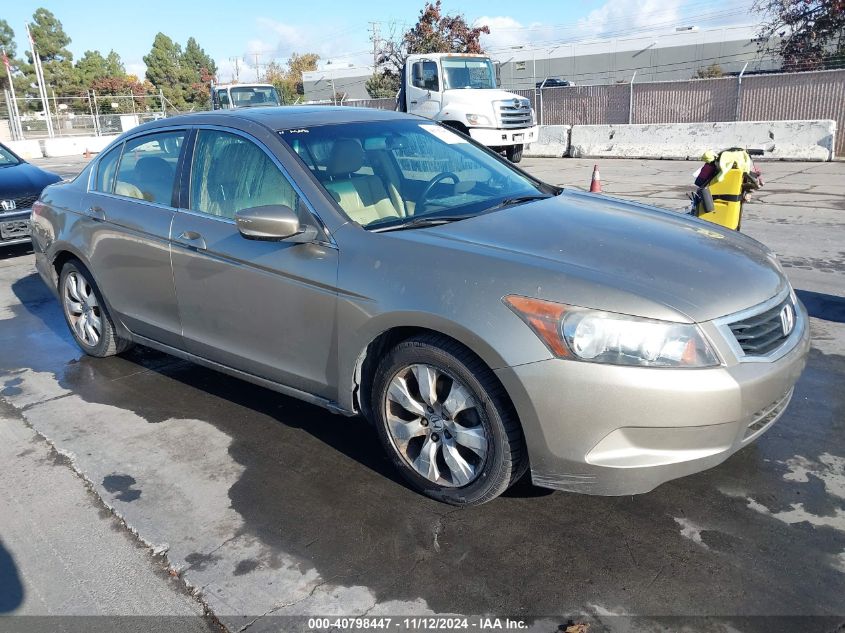 2008 Honda Accord 2.4 Ex-L VIN: JHMCP268X8C040807 Lot: 40798447