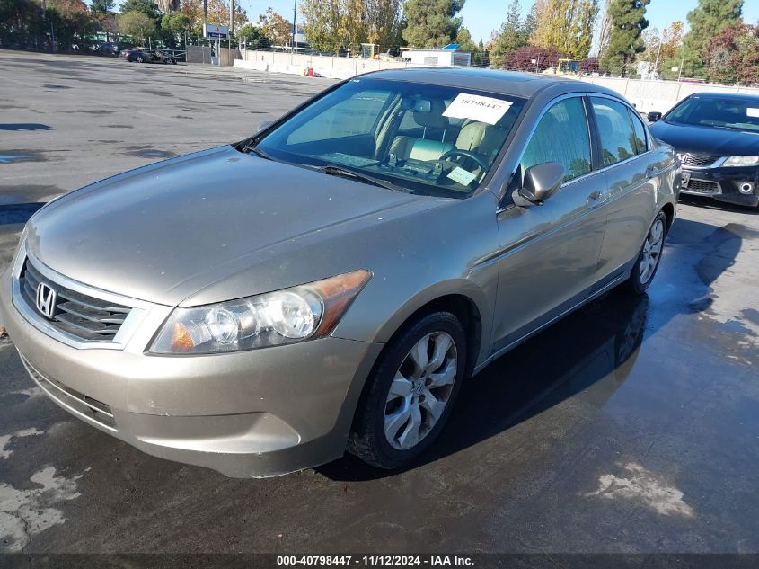 2008 Honda Accord 2.4 Ex-L VIN: JHMCP268X8C040807 Lot: 40798447