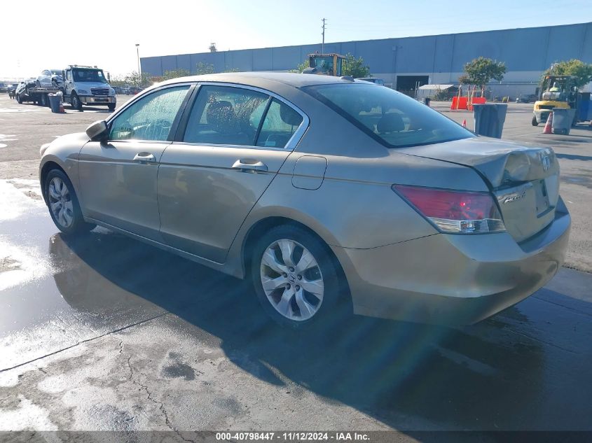 2008 Honda Accord 2.4 Ex-L VIN: JHMCP268X8C040807 Lot: 40798447